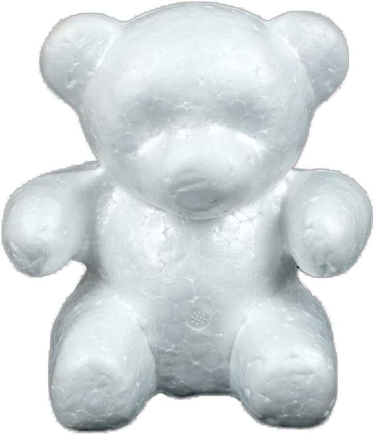 Profusion Circle Bear Modeling Foam for DIY Craft Decoration Valentine Party Wedding Supplies Gift Small