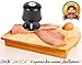 iPerfect Kitchen 56 Stainless Steel Blades Meat Tenderizer with Cleaning Brush - Set of 1 - Black