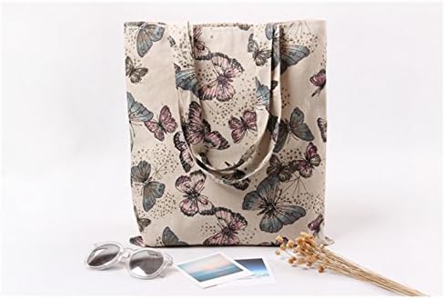 Canvas Tote Bag Butterfly Printed Design ASAPS