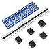 Addicore 5 Pack nRF24L01+ and ESP8266 Breadboard Breakout Adapter Board (BB-ADTR)