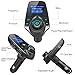 FM Transmitter, Ronxs Bluetooth FM Transmitter Wireless Radio Car Kit Adapter W TF Card Slot and 2 USB Charger Ports Support USB Flash Drive and Micro SD Card (Tomight Version)