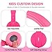 Kids Headphones On-Ear Comfortable Foldable Headphones for Kids Lightweight Stereo Headset for Kids Childrens Girls Boys iPhone Smartphone Copmuter Tablet Xbox iPad Toddler Headphones (Pink)thumb 3