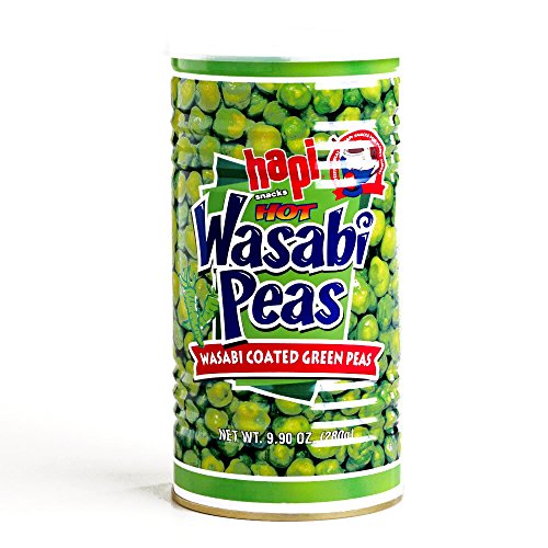 Hapi HotWasabi Peas 9.9 oz each (2 Items Per Order)