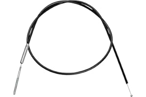 LCMLA 53630 Tiller Cable Suitable for Earthquake Rear Tine Tillers 5055 5055C 7055 7055C 6015V 6015B 39" in Sheath Forward Re
