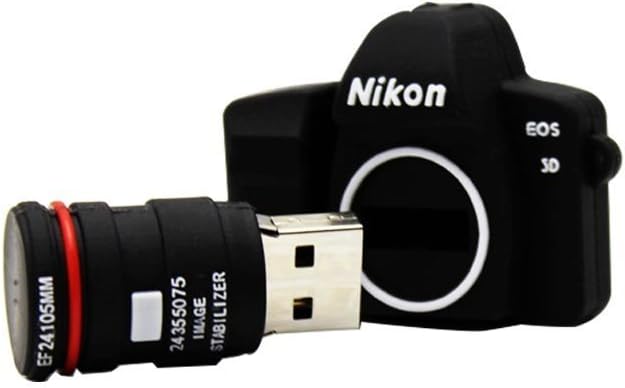 Leazeey 8GB Nikon Camera Bag Shaped USB Flash Memory Drive