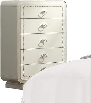 Amazon Com Benjara Benzara Beautiful Round Edge Wooden Chest With