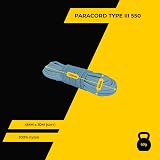 EdcX Paracord 4mm 550 Type III 32‑strand 7‑core 100% Nylon 10m-300m view 3
