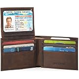 MUTBAK Shadow - Passcase Leather Wallet, Tile Slim Pocket, RFID/NFC Blocking