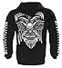 Harley-Davidson Men's Lightning Crest Full-Zippered Hooded Sweatshirt