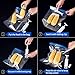  Sous Vide Bags Kit-24 Food Vacuum Sealed Bags,1 Pump,1 Baggy Rack,4 Sous Vide Clips,Reusable Sous Vide Vacuum Sealed Bags for Food Storage and Cooking 