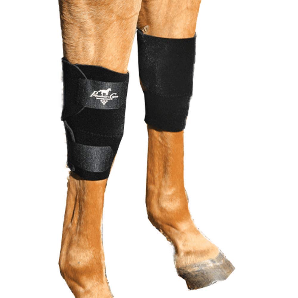 Professional's Choice Equine Knee Boot, Pair (Universal Size, Black