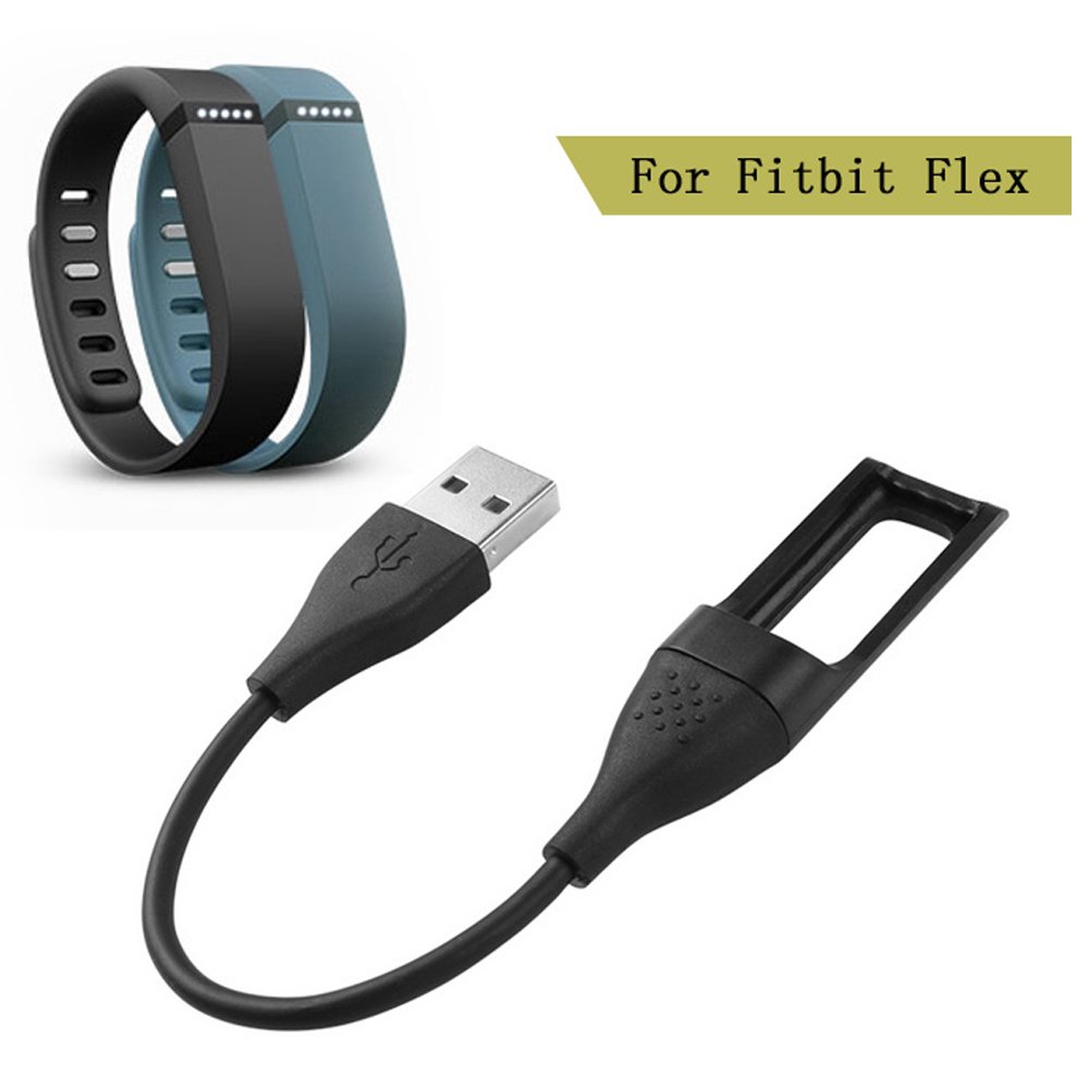 EveShine 2Pcs Fitbit Flex Charger, Replacement USB Charger Cable for