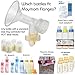 Maymom Breast Pump Accessories Compatible with Medela Pump in Style Pumps, Large Breastshields (27 mm (Large))