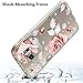Case for Galaxy S6 Edge Plus Case, Floral Printed Flower Clear Slim TPU Bumper Protective Cover for Galaxy S6 Edge Plus (4)
