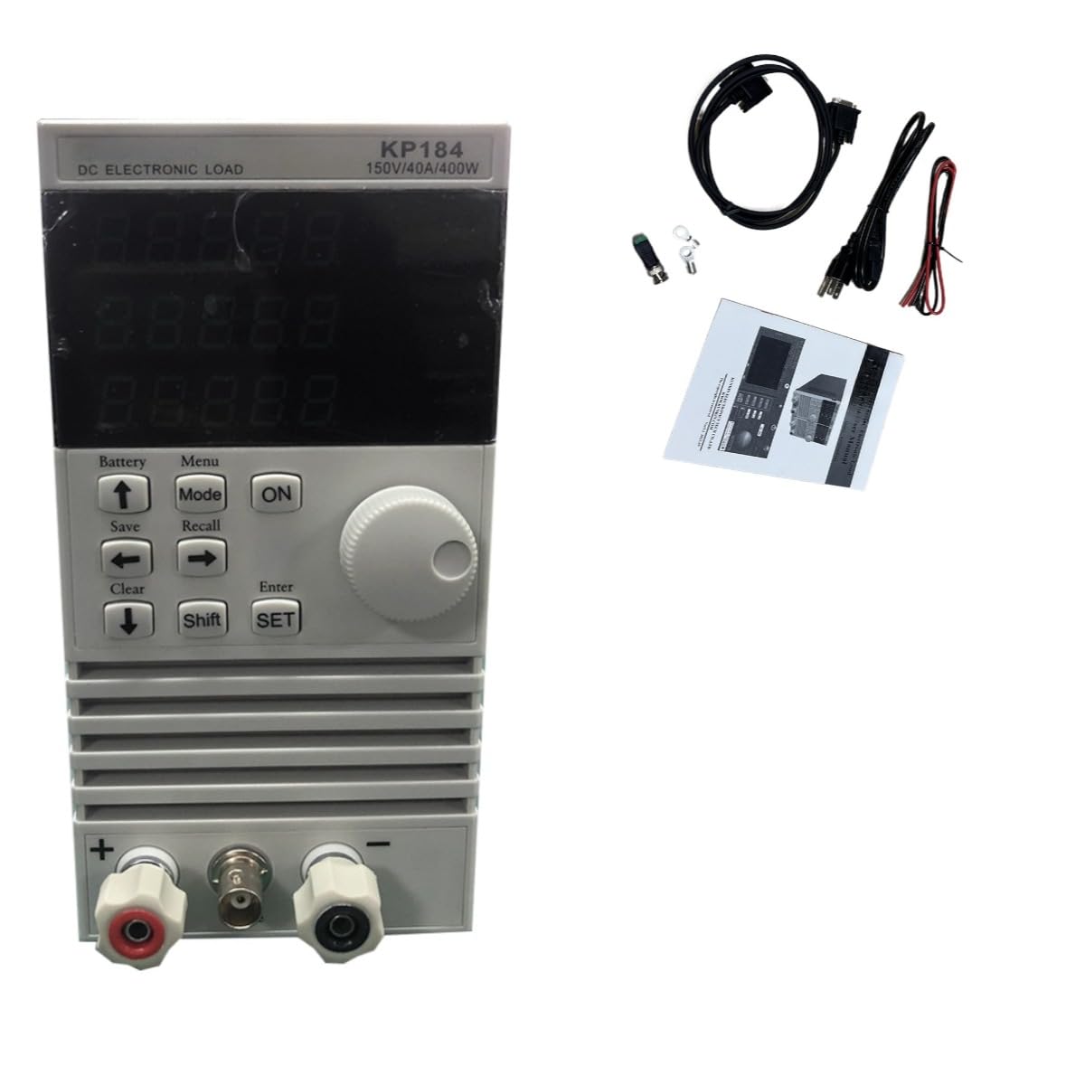 Photo 1 of Programmable 400W DC Electronic Load Tester 150V 40A Battery Capacity Tester Constant Current Voltage USB Testers for Power Supply Switch Charger