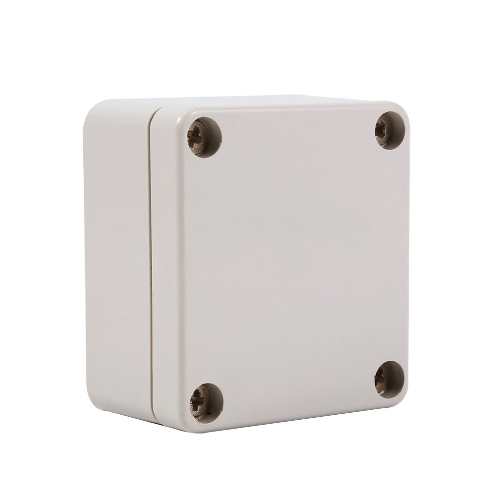 Junction Box, Enclosure Case with Lid Plastic IP65 Waterproof Electronic Project Box for Outdoor and Indoor 65 x 58 x 35mm