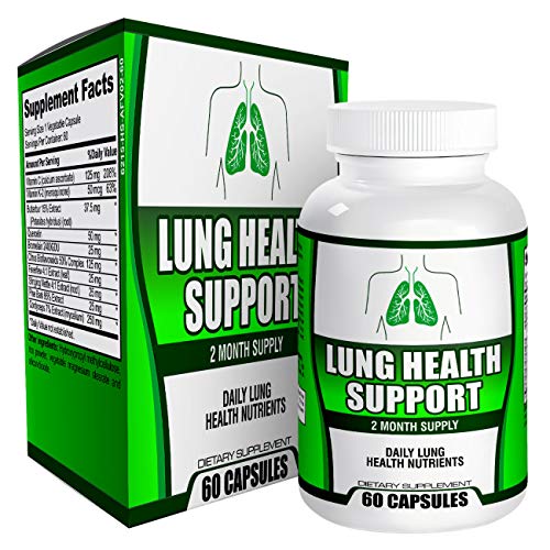 Allin1 Lung Health Support Cleanse Supplement Vitamins Pills