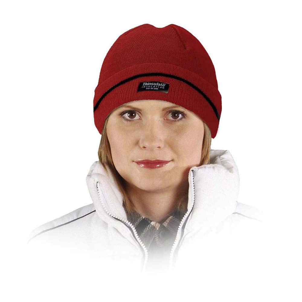 Reis Czbaw-Thinsul_C Protective Insulated Hat, Red, 57-61 Size, Pack of 12