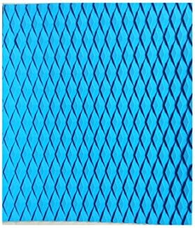 TUOHO Blue Color EVA Pad with 3M Adhesive,Size [35cmx40cm], four pic/bag,Use for Boat Decks,Kayaks,Surfboards,SUP Boards,Skimboards,Skate board,Knee Board else.