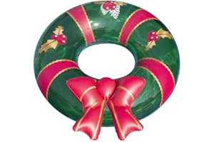 Swimline Christmas Wreath Inflatable Pool