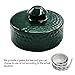 Oven accessories Ceramic Damper Top For Medium Large and Xlarge Size Big Green Egg Green