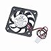 GDSTIME DC 5V 40mm x 40mm x 7mm Thin Small Black Plastic Brushless Cooling Fan