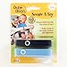 Baby Buddy Secure-a-Toy, Adjustable Pacifier and Teether Strap for Stroller, Highchair, and Car Seat, Blue Navy, 2 Pack