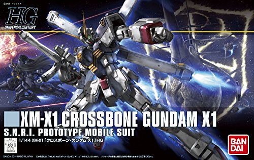 Bandai Hobby HGUC #187 Crossbone Gundam X1 Action Figure