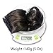 7pcs/set Clip in Hair Extensions 20inch Long Wavy Natural Color Heat Resistant Kanekalon Synthetic Hairpiece Gifts for Girl Lady Women (1B#)