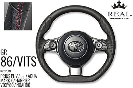 Amazon Real レアル Gr Sport マークx 130系 H29 17 9 純正交換ステアリング カラー オールレザー 品番 Gr Lpb Rd ステアリング ハンドル 車 バイク
