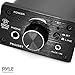 Pyle PDA35BT 100 Watt Mini Bluetooth Power Digital Class D Amplifier & Headphone Amplifier with Two Aux Inputs - 2 Channel Stereo Output - Portable Compact