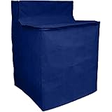 Dependable Washing Machine Cover Waterproof Zippered Blue