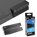 Anrain 5 USB Port Hub for PS4, High Speed Charger Controller Splitter Expansion Adapter