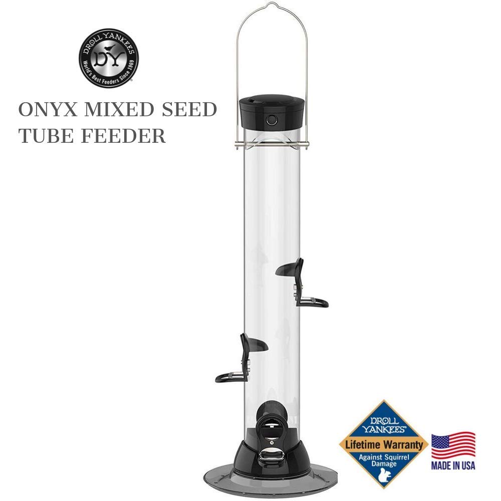 Droll Yankees Cc18s 18 Inch Onyx Clever Clean Sunflower Tube Bird