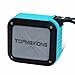 Topmaxions 111 Portable Bluetooth 4.0 Speakers,Mini Wireless Outdoor and Shower Waterproof Sport Speaker Minidisc Players with 5-10 Hour Rechargeable Battery Life,Pairs with All Bluetooth Devices,Blue