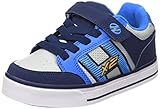 Heelys Bolt Plus X2 Sneaker (Little Kid/Big Kid), Navy/New Blue/Lunar Grey, 4 M US Big Kid