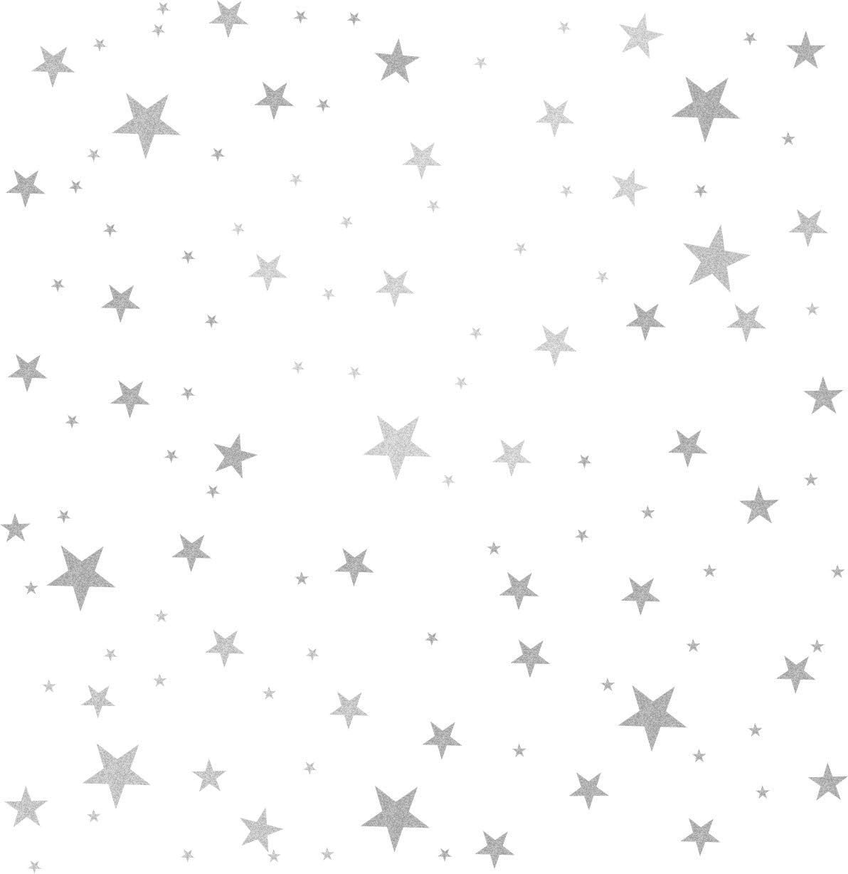 Star Wall Decals (144 Count) Star Decals Nursery Decals Removable Peel