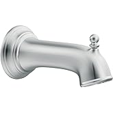 Moen 3857 Brantford Tub Spout with Diverter, 1/2-Inch Slip-fit CC Connection, Chrome