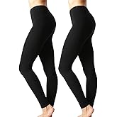 Zenana Outfitters Womens Full Length Cotton Solid Leggings