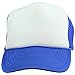 Mesh Youth Cap in Royal Blue and White