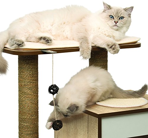 Vesper 52062 Base Oak Cat Furniture - Thumbnail 2