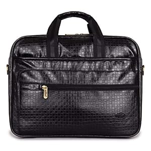 The Clownfish Corporate Series Laptop Briefcase for 15.6 inch Laptop (Black)