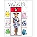 McCall's Patterns M5416 Toddlers' Tops, Dresses and Shorts