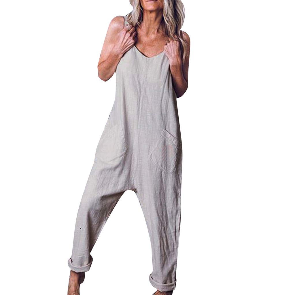 plus size cotton jumpsuit