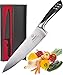 chef knife 8 Inch - kitchen knife German steel with Gift box - best chef knife for High Carbon Stainless Steel - Chopping knives for Budding Kitchen, cooking knives, and for professional chef knives primary