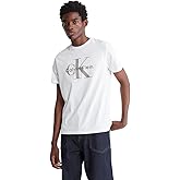 Calvin Klein Mens Monogram Logo Crewneck T-shirtT-Shirt