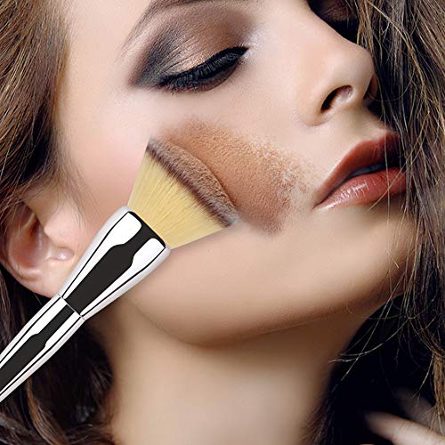 Flat Top Foundation Brush,Daubigny Large Powder Brush Premium Durable