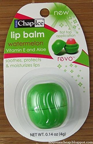 Oralabs Chap.ice Lip Balm Watermelon .14oz (Pack of 4)