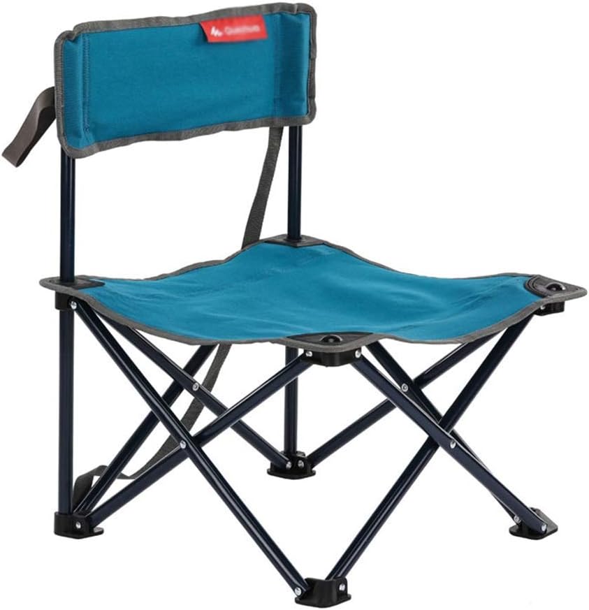 Gpzj Silla plegable para campamento, silla compacta, ultraligera, ideal