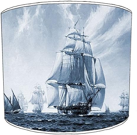10 Inch Ceiling vintage ships lampshade 17